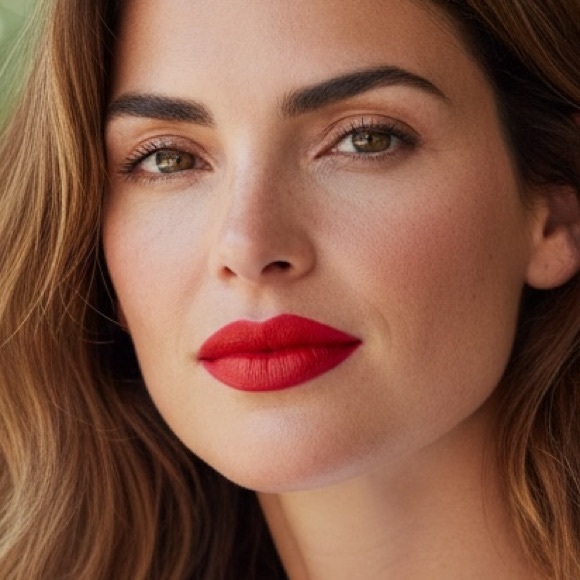 Glossier G Suit Lip Creme JET Bold Red NIB - Picture 4 of 15